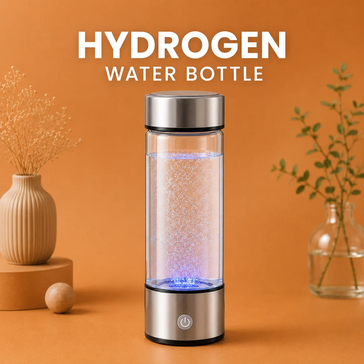 Hydrogen Water Bottles Electric Hydrogen Rich Water Generator Bottle New Technology Rechargeable Portable Antioxidant